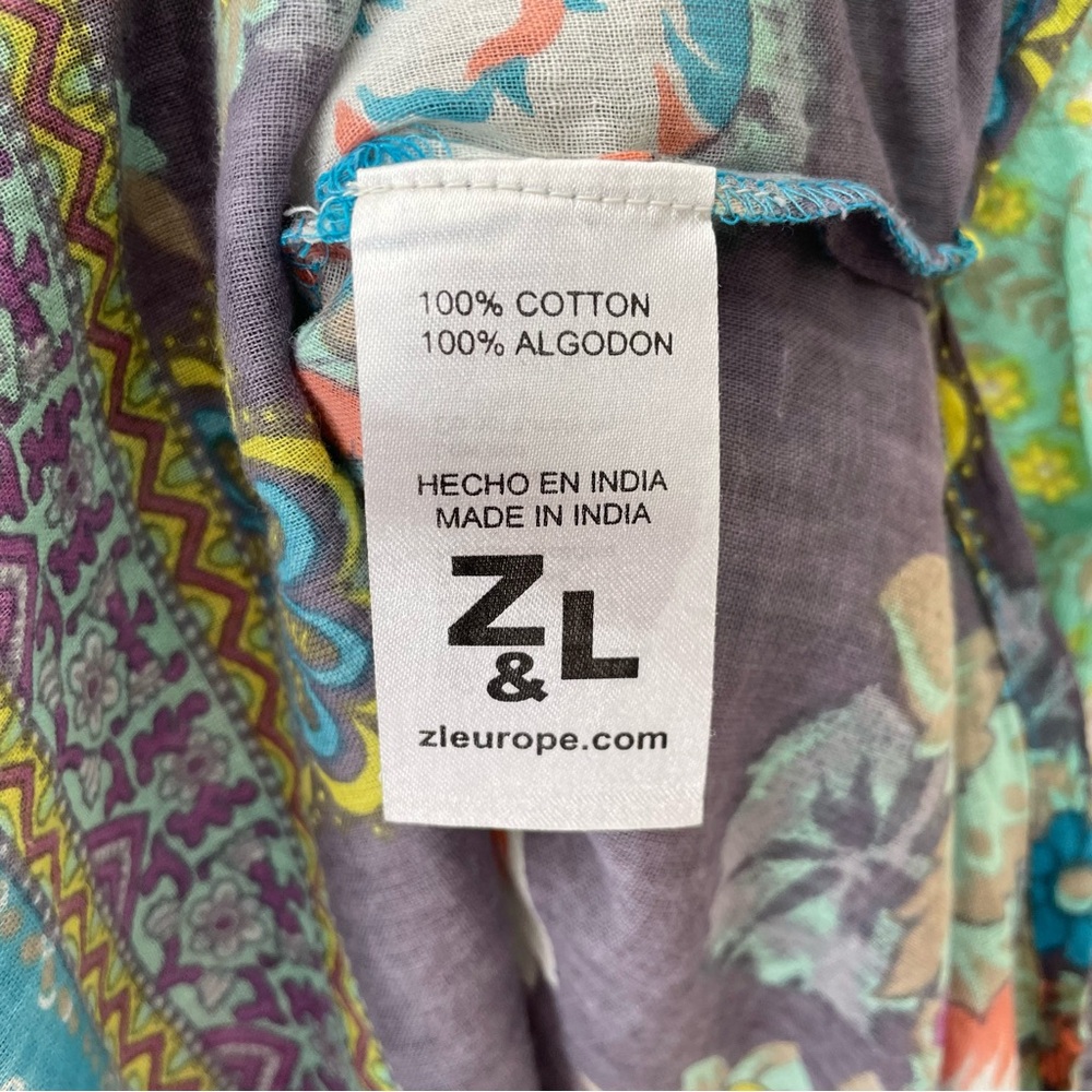 Z&L EUROPE Tunic Swim Coverup V-neck Dress - Picture 6 of 7